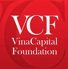 VinaCapital Foundation logo, white text in a red square