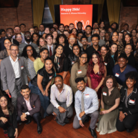 Photo of fellows at reunion gathering